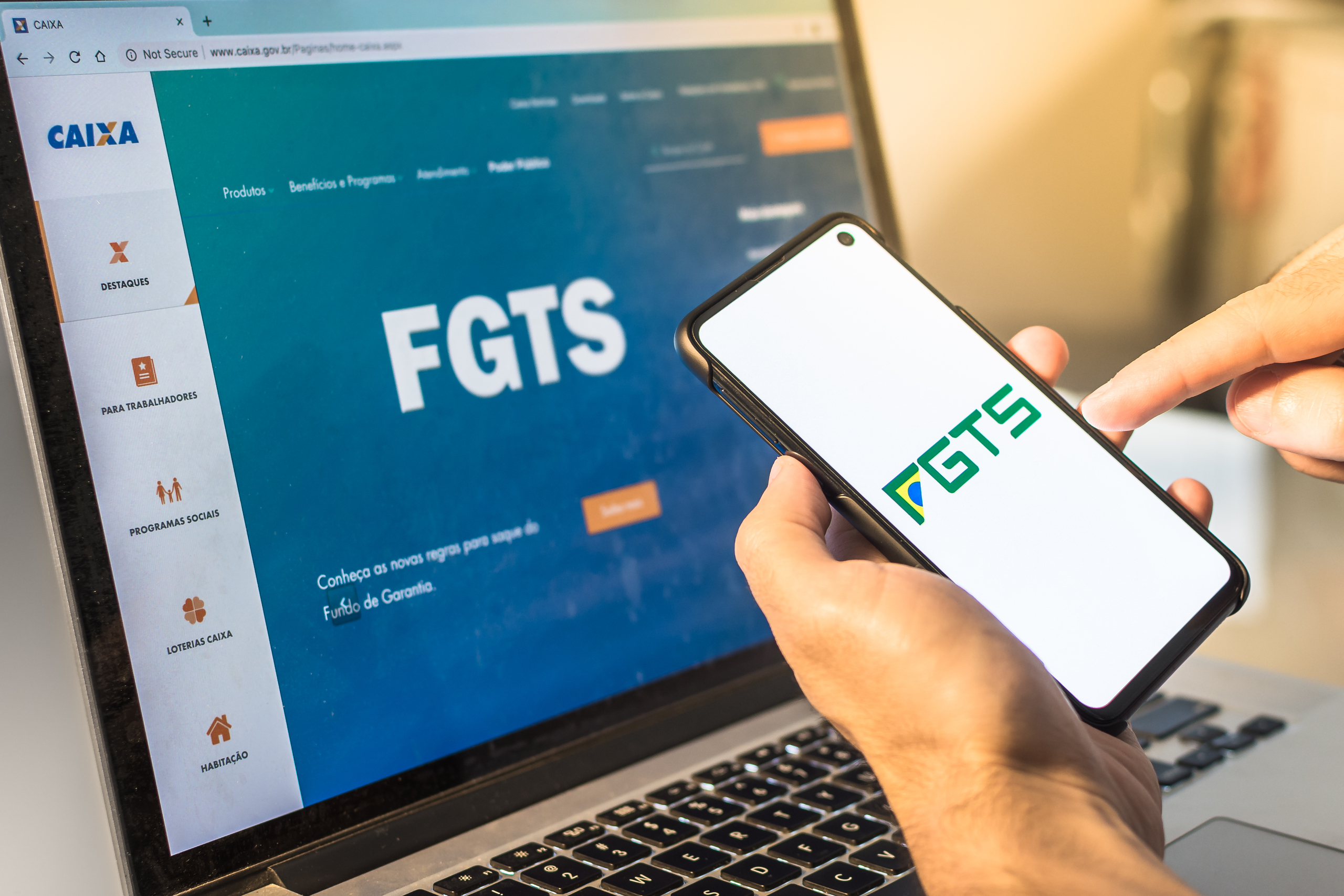 Read more about the article A data de implantação do FGTS Digital foi alterada para o dia 01/03/2024.